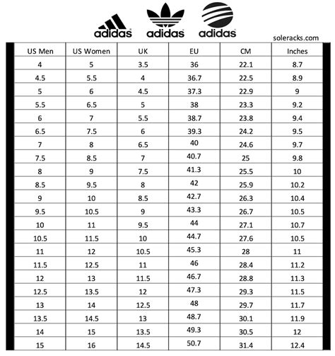 Adidas weightlifting shoes size chart